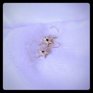 Sparkle Victory Star Earrings